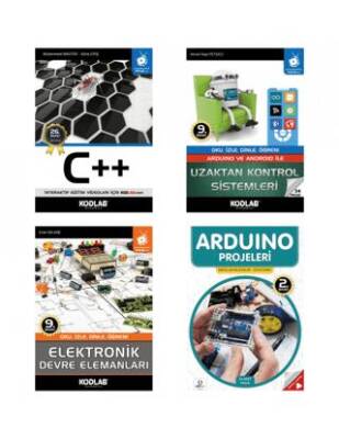 Arduino Eğitim Seti 4 Kitap Takım - 1