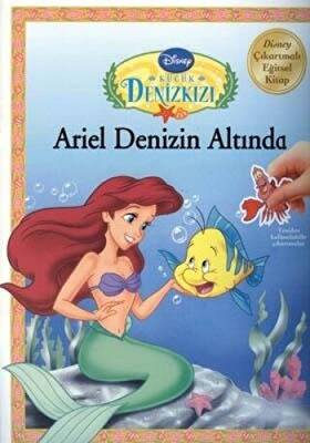 Ariel Denizin Altında Çıkartmalı Eğitsel Kitap