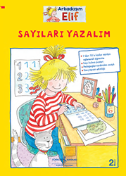 Arkadaşım Elif - Sayıları Yazalım - İş Bankası Kültür Yayınları