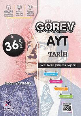 Armada Yayınları Armada Görev AYT Tarih Yeni Nesil Çalışma Föyleri - 1