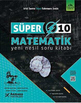 Armada Yayınları Armada Süper 10.Sınıf Matematik Yeni Nesil Soru Kitabı - 1