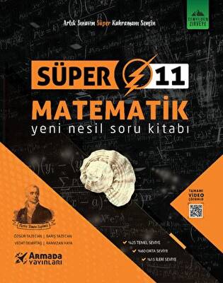 Armada Yayınları Armada Süper 11.Sınıf Matematik Yeni Nesil Soru Kitabı - 1
