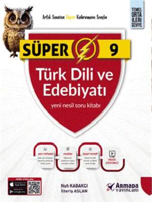 Armada Yayınları 9. Sınıf Türk Dili ve Edebiyatı Süper Soru Bankası - 1