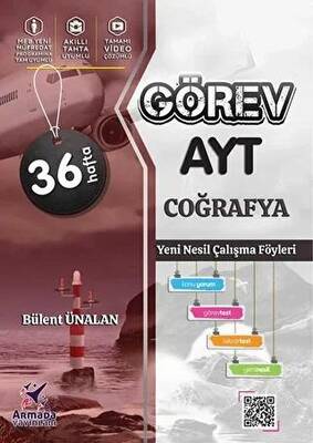 Armada Yayınları AYT Coğrafya Görev Çalışma Föyleri - 1