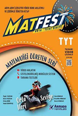 Armada Yayınları TYT Matfest Matematik Orta İleri Seviye - 1