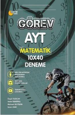 Armada Yayınları YKS Görev AYT Matematik Deneme 10X40 Video Çözümlü - 1