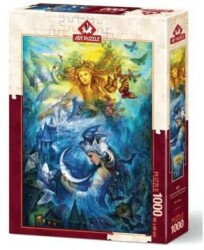 Art Puzzle Gündüz Ve Gece Prensesleri 1000 Parça - Art Puzzle