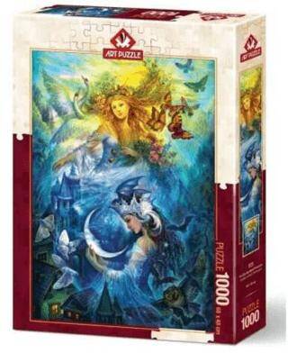 Art Puzzle Gündüz Ve Gece Prensesleri 1000 Parça - 1