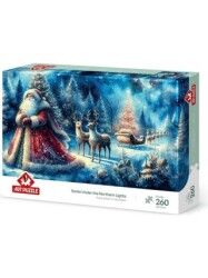 Art Puzzle Kuzey Işıkları Ve Noel Baba 260 Parça Puzzle - Art Puzzle