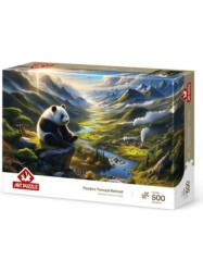 Art Puzzle Pandanın Huzur Durağı 500 Parça Puzzle - Art Puzzle