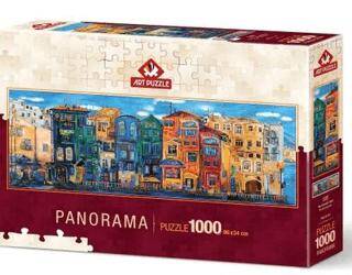Art Puzzle Renkli Kasaba 1000 Parça Panorama - 1