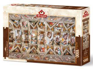 Art Puzzle Sistine Chapel 1000 Parça Puzzle - 1