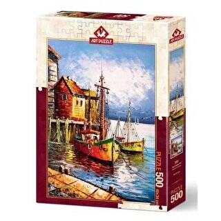 Art Puzzle Turuncu Liman 500 Parça - 1