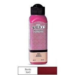 Artdeco Akrilik Boya 140ml Bordo 3643 - Artdeco