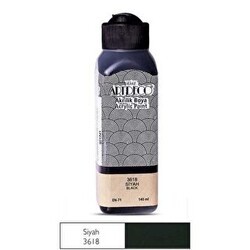 Artdeco Akrilik Boya 140ml Siyah 3618 - Artdeco