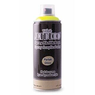 Artdeco Akrilik Sprey Boya 400ml Neon Sarı 910 - 1