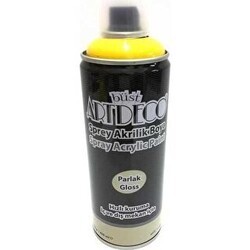 Artdeco Akrilik Sprey Boya 400ml Sarı 150 - Artdeco