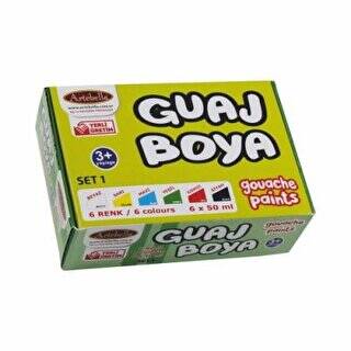 Artebella Guaj Boya 6lı Set-1 50 Cc - 1