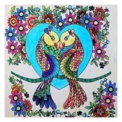 Artebella Mandala Tuval Boyama Seti 32×32 cm KM-09 - Artebella