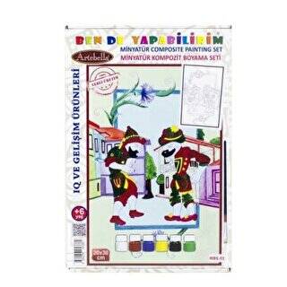 Artebella Minyatür Kompozit Boyama 20x30 Cm Mbs-01 - 1