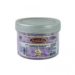Artebella Rölyef Pasta Diamond Serisi Mor - Artebella