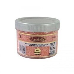 Artebella Rölyef Pasta Diamond Serisi Turuncu - Artebella