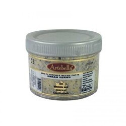 Artebella Rölyef Pasta Dream Serisi Kahverengi Kırçıllı - Artebella