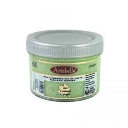 Artebella Rölyef Pasta Galaxy Serisi Fıstık Yeşili - Artebella