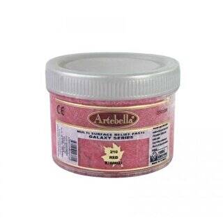 Artebella Rölyef Pasta Galaxy Serisi Kırmızı - 1