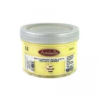 Artebella Rölyef Pasta Galaxy Serisi Sarı - 1