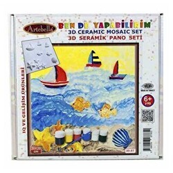 Artebella Seramik Pano Boyama 20X20 Cm 3D-07 - Artebella