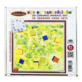 Artebella Seramik Pano Boyama 20x20 Cm 3d-08 - 1