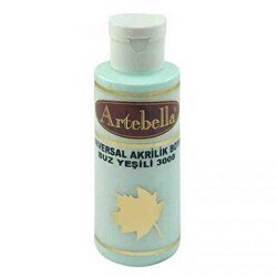 Artebella Universal Akrilik Boya 130Cc Buz Yeşili - Artebella