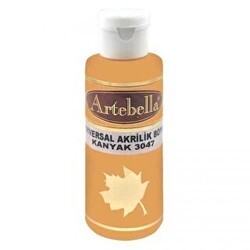 Artebella Universal Akrilik Boya 130Cc Kanyak - Artebella