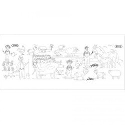 Artebella Yapışkanlı Rulo Kağıt Boyama 33×100 Cm Rkb002 - Artebella