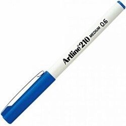 Artline 210N Keçe Uçlu Yazı Kalemi Uç 0.6 Mm Açık Mavi - Artline