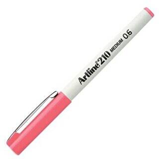Artline 210N Keçe Uçlu Yazı Kalemi Uç 0.6mm Pembe - 1