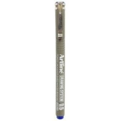 Artline Drawing System 0.6 Çizim Kalemi Uç 0.6Mm Mavi - Artline