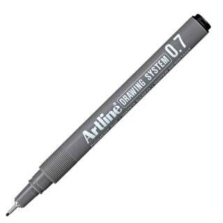 Artline Drawing System 0.7 Çizim Kalemi Uç 0.7mm Siyah - 1