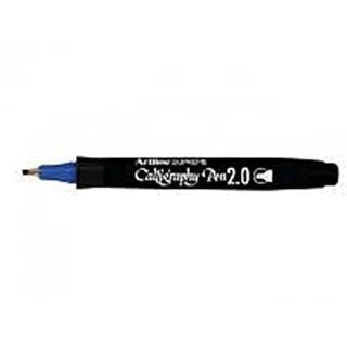 Artline Supreme Calligraphy Pen 2.0 Blue - 1