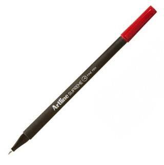 Artline Supreme Fine Keçe Uçlu Kalem Uç 0.4 Mm Kırmızı - 1