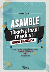Asamble Türkiye İdari Taşkilatı Çözümlü Soru Bankası - Temsil Kitap