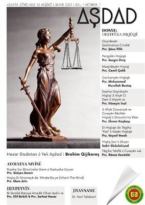 AŞDAD Kovara Semehane Ya Hiquqe Hejmar: 1 Bihar 2021 - 1