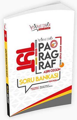 Asimetrik Yayınları Yeni Sistem YKS-TYT Türkçe Asimetrik Paragraf Konu Özetli Dijital Çözümlü Soru Bankası - 1