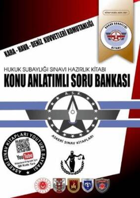 Askeri Sınav Kitapları Hukuk Subaylığı Sınavına Hazırlık Kitabı Konu Anlatımlı Soru Bankası - 1