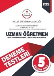 Askeri Sınav Kitapları Uzman Öğretmenlik 5 Deneme Testi - Askeri Sınav Kitapları