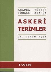 Askeri Terimler Arapça-Türkçe Türkçe-Arapça - Cantaş Yayınları