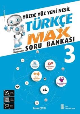 Ata Yayıncılık 3. Sınıf Türkçe-Max Beceri Temelli Türkçe Soru Bankası - 1