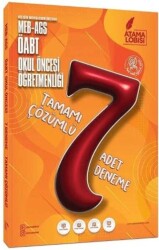 ÖABT MEB-AGS Okul Öncesi Öğretmenliği 7 Deneme Çözümlü - Atama Lobisi Yayınları