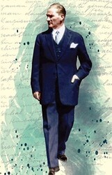 Atatürk 6 Yumuşak Kapaklı Defter - Aylak Adam Kültür Sanat Yayıncılık